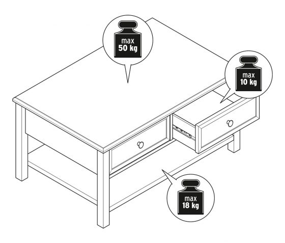 Couchtisch KOPENHAGEN