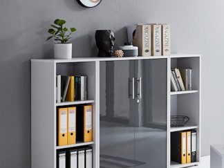 Schrankwand TABOR 2 abschließbar in 5 Farbvarianten