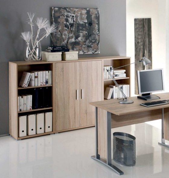 Highboard OFFICE LINE in Eiche Sonoma